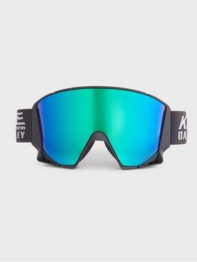 Kith x Oakley Flow Scape Snow Goggles in Black 3D-Molded Vision Ski Snowboard